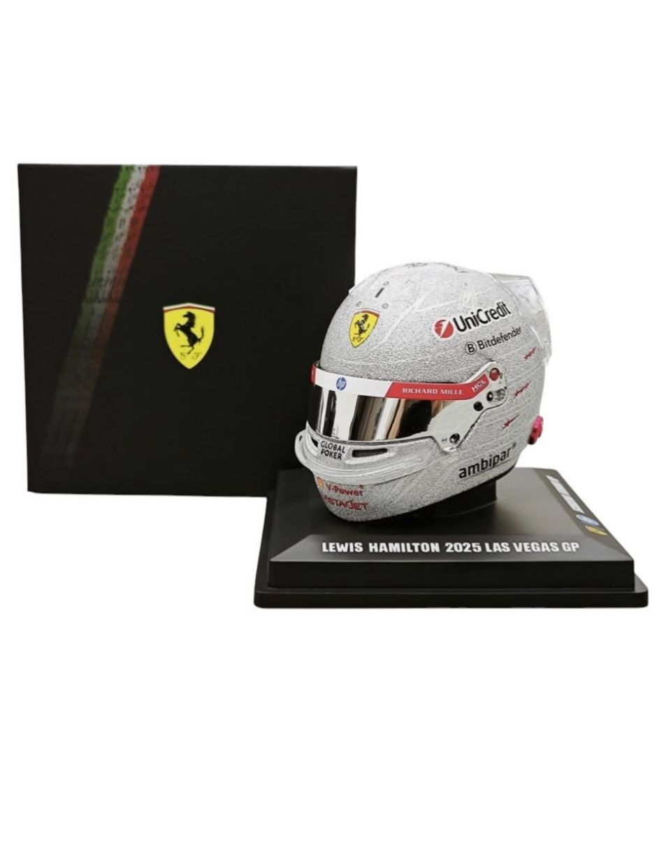 Modelismo a escala ferrrai f1 44 lewis hamilton