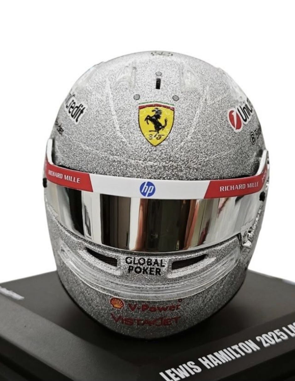 Modelismo a escala ferrrai f1 44 lewis hamilton 2