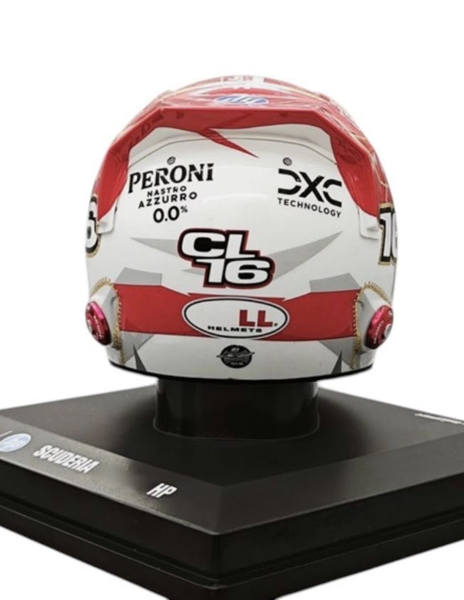 Modelismo a escala ferrrai f1 16 charles leclerc 3