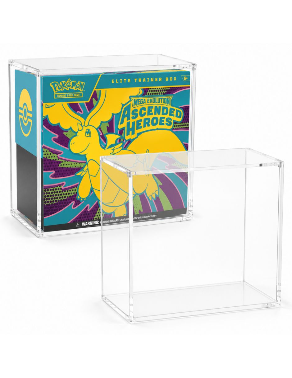Caja protectora figura coleccionable de acrílico