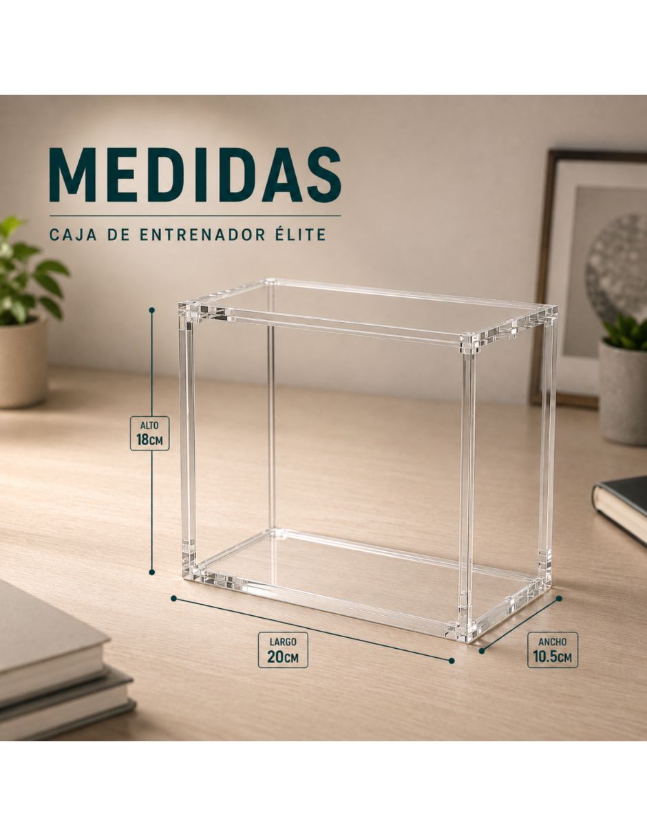 Caja protectora figura coleccionable de acrílico 7