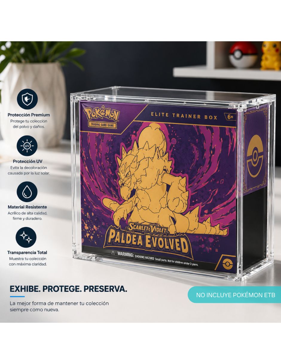 Caja protectora figura coleccionable de acrílico 4