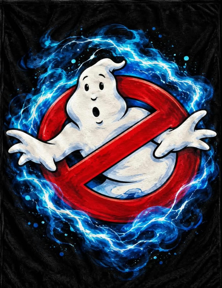 Frazada de tejido suave ghostbusters
